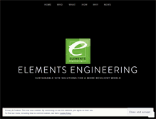 Tablet Screenshot of elements-engineering.com